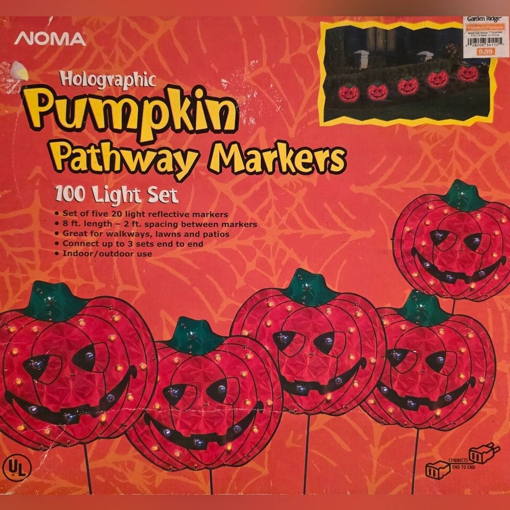 Halloween Pumpkin Light Decoration